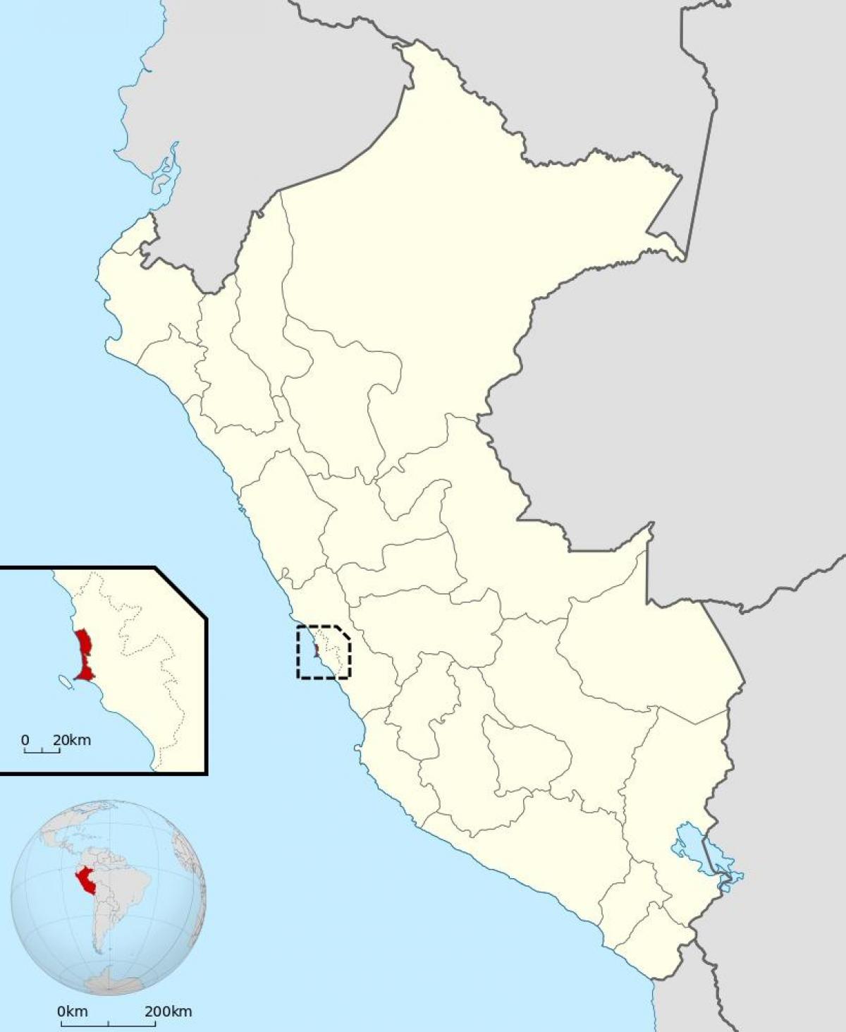 Karte von callao Peru