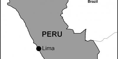 Karte von iquitos in Peru