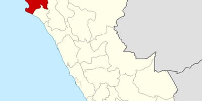 Karte von piura Peru