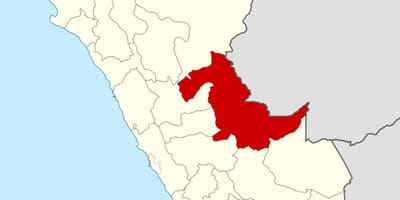 Karte von pucallpa in Peru